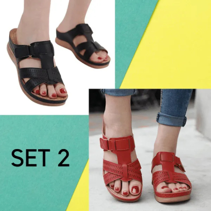 [#1 Trending 2024] PREMIUM Comfy Open Toe Orthopedic Sandals